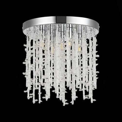 SLE103302-05 Светильник потолочный Хром/Прозрачный G9 LED 5*3W LUCCHIO