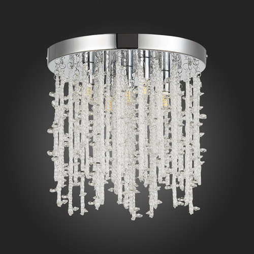SLE103302-05 Светильник потолочный Хром/Прозрачный G9 LED 5*3W LUCCHIO