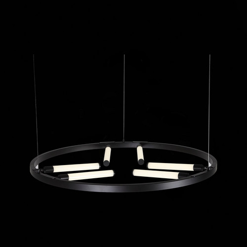 SL393.403.06 Светильник подвесной ST-Luce Черный/Белый LED 6*6W 4000K BISARIA
