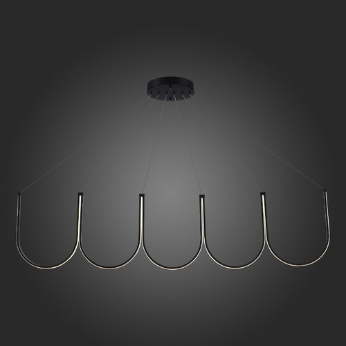 SL6202.413.01 Светильник подвесной ST-Luce Черный LED 1*68W 3000K HEIT