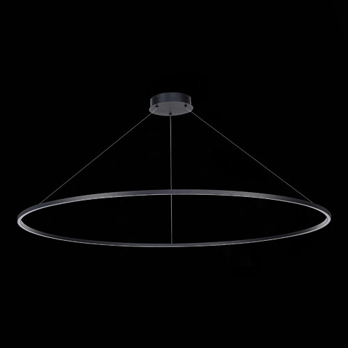 ST605.403.72 Cветильник подвесной SMART ST-Luce Черный/Белый LED 1*72W 2800-6500K AURA