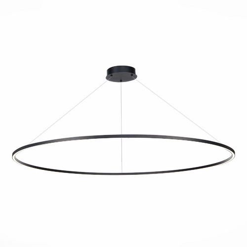 ST605.403.72 Cветильник подвесной SMART ST-Luce Черный/Белый LED 1*72W 2800-6500K AURA