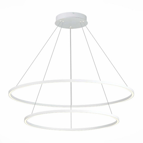 ST605.503.91 Cветильник подвесной SMART ST-Luce Белый/Белый LED 1*91W 2800-6500K AURA