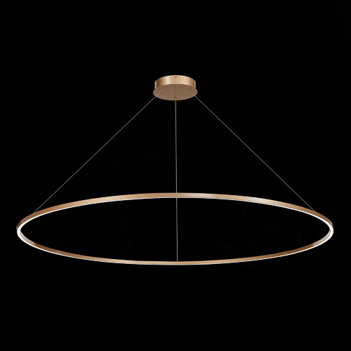 ST605.203.72 Cветильник подвесной SMART ST-Luce Золотистый/Белый LED 1*72W 2800-6500K AURA