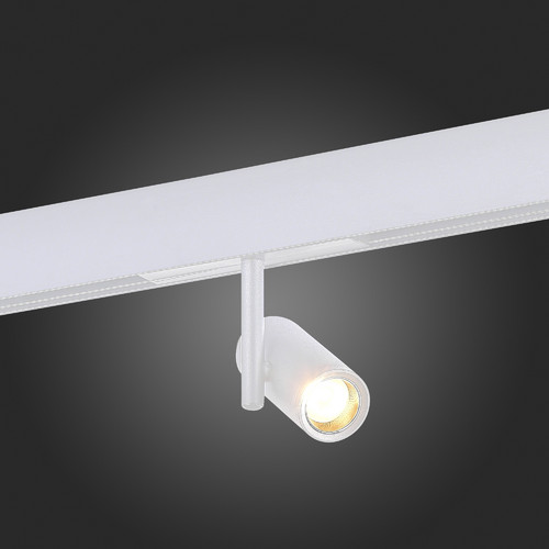 ST808.536.08 Магнитный трековый светильник Белый LED 1*8W 3000K 550Lm Ra>90 36° IP20 D42xH135 48VV SKYLINE 48