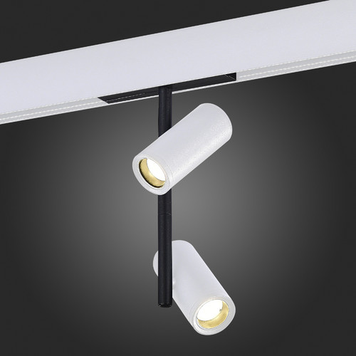 ST808.536.16 Магнитный трековый светильник Белый LED 1*16W 3000K 1 100Lm Ra>90 36° IP20 D45xH240 48V SKYLINE 48