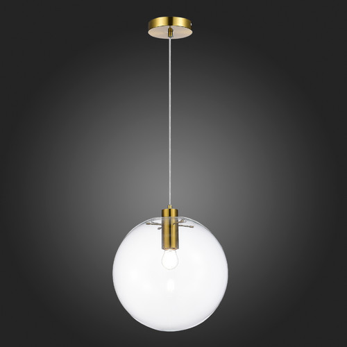 SL1056.223.01 Подвес ST-Luce Золотой/Прозрачный E27 1*60W NOOR