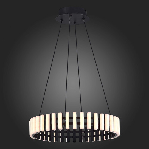 SL6203.403.25 Люстра подвесная ST-Luce Черный/Белый LED 1*25W 3000K ESTENSE