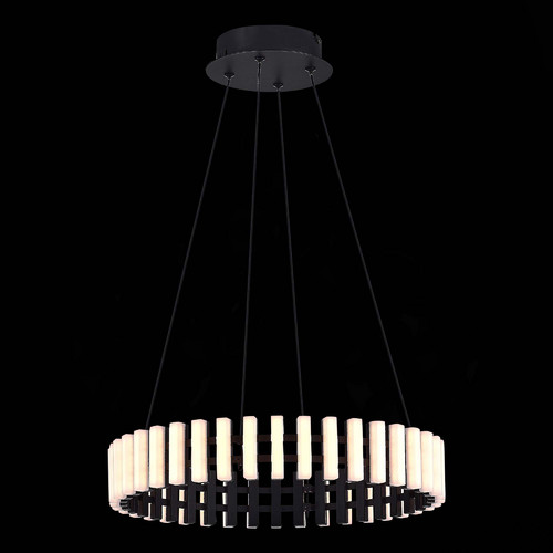 SL6203.403.25 Люстра подвесная ST-Luce Черный/Белый LED 1*25W 3000K ESTENSE