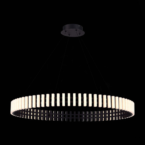SL6203.403.50 Люстра подвесная ST-Luce Черный/Белый LED 1*50W 3000K ESTENSE
