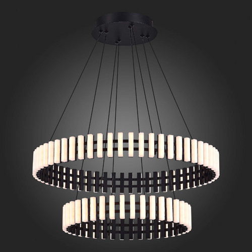 SL6203.403.65 Люстра подвесная ST-Luce Черный/Белый LED 1*65W 3000K ESTENSE