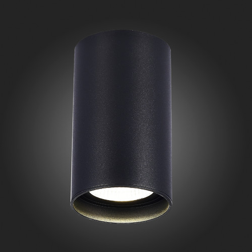 ST157.442.20 Светильник потолочный Черный LED 1*20W 4000K 1 600Lm Ra>90 60° IP44 D95xH150 220-265V Накладные светильники