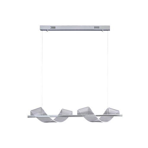 08042-2AS,02 Подвес Илина хром Led 28W