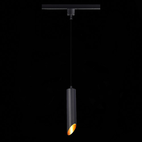 ST152.406.01 Светильник трековый Черный GU10 1*50W IP20 D60xH300 220V Без ламп BASE