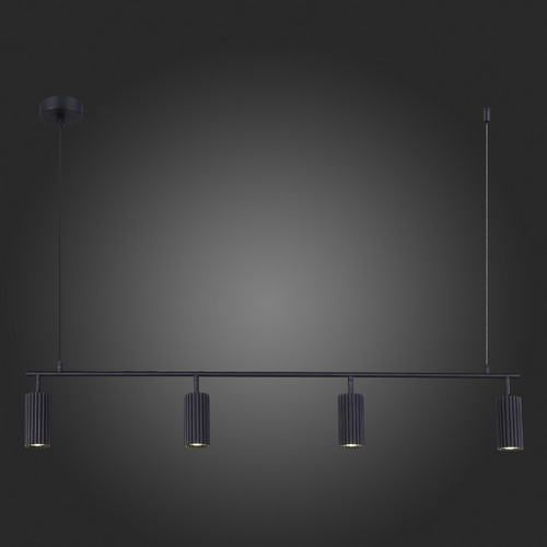 SL1213.403.04 Светильник подвесной ST-Luce Черный/Черный GU10 4*5W 4000K KENDO