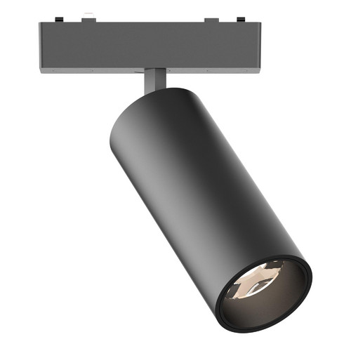ST677.436.18 Магнитный трековый светильник Черный LED 1*18W 3000K 1 060Lm Ra>90 IP20 D55xH135 48V SKYFLAT
