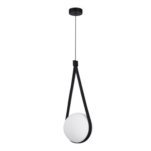SL2002.413.01 Светильник подвесной ST-Luce Черный/Белый E27 1*60W MOONBAG