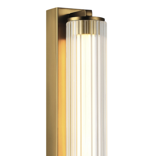 SL6224.301.01 Светильник настенный ST-Luce Латунь/Прозрачный LED 1*8W 4000K BAMBOO