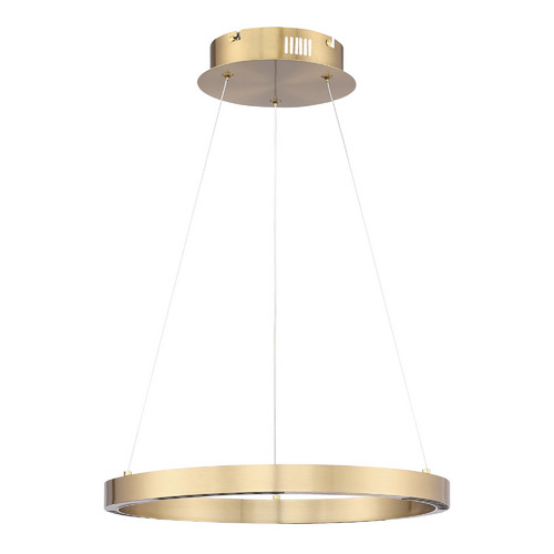SL6238.323.01 Светильник подвесной ST-Luce латунь/латунь LED 1*25W 4000K PARILLA