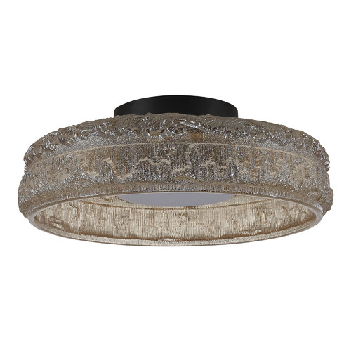 SL6143.422.01 Светильник потолочный ST-Luce черный/шампань LED 1*15W 4000K ANTIKE