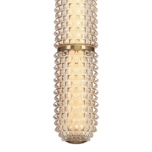 SL6144.303.01 Светильник подвесной ST-Luce латунь/Шампань LED 1*22W 4000K SAGUARO