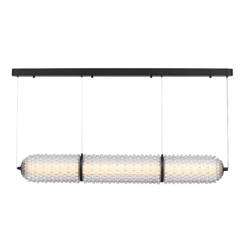 SL6144.413.01 Светильник подвесной ST-Luce черный/прозрачный LED 1*37W 4000K SAGUARO