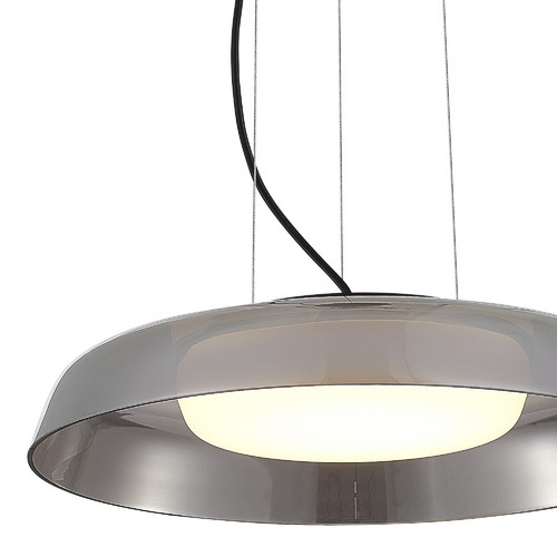 SL6019.413.01 Светильник подвесной ST-Luce Черный/Дымчатый, Белый LED 1*36W 3000K FORAY
