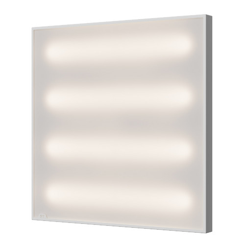 STP-A-1001-O-36-4K-40 Свет-к ДВО ST Luce STANDART IP40 595*595*40мм 36Вт 4200лм 4000К опал(Армстронг Коммерческое освещение