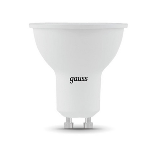 101506105 Лампа Gauss LED MR16 GU10 5W 500lm 3000K 1/10/100
