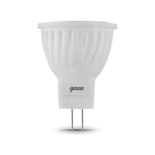 132517103 Лампа Gauss LED MR11 GU4 3W 290lm 2700K 1/10/100