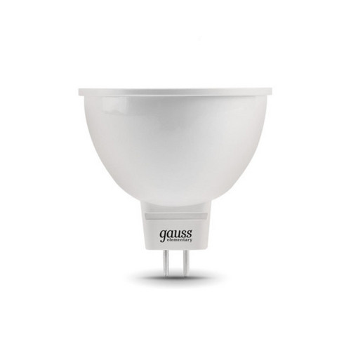 13516 Лампа Gauss LED Elementary MR16 GU5.3 5.5W 430lm 3000К 1/10/100