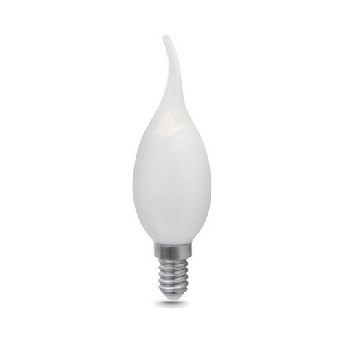 104201205 Лампа Gauss LED Filament Свеча на ветру OPAL E14 5W 450lm 4100К 1/10/50
