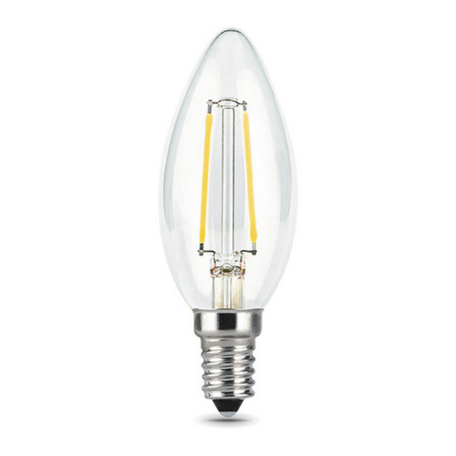 103801105-D Лампа Gauss Filament Свеча 5W 420lm 2700К Е14 диммируемая LED 1/10/50