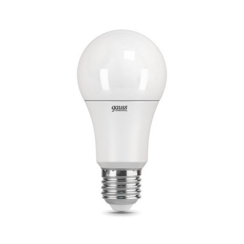 23230 Лампа Gauss Elementary A60 10W 950lm 6500K Е27 LED 1/10/50
