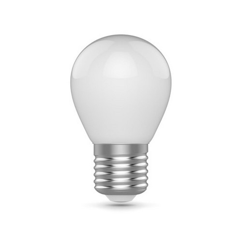1055215 Лампа Gauss Basic Filament Шар 4,5W 380lm 2700К Е27 milky LED 1/10/50