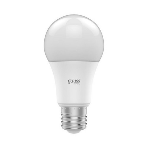 1023224 Лампа Gauss Basic A60 13,5W 1300lm 4100K Е27 LED 1/10/50