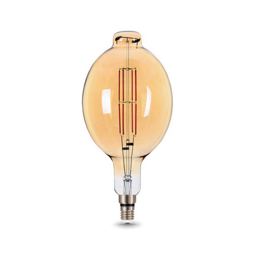 151802008 Лампа Gauss Filament BT180 8W 780lm 2400К Е27 golden straight LED 1/6