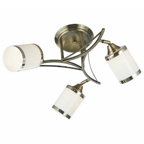 713-507-03 VELANTE Классический стиль светильник потолочный, E27, 3x60W