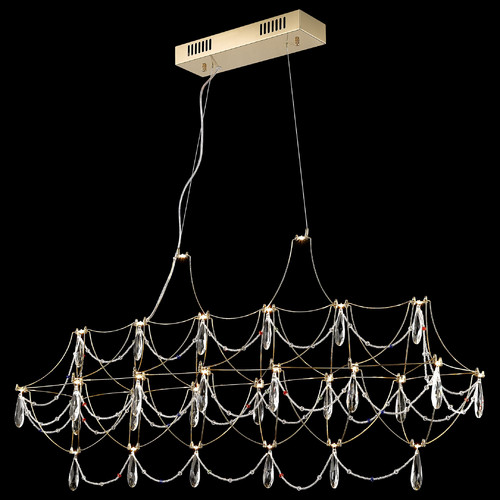 WE336.24.323 WERTMARK FELICIA светильник подвесной, LED, 24x1W, 3000K