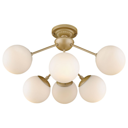WE236.06.407 WERTMARK BOLITA светильник потолочный, E27, 6x60W