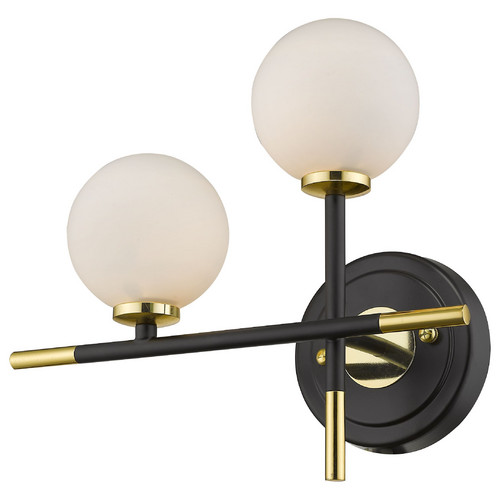 WE238.02.301 WERTMARK BRANDO светильник настенный, G4(LED), 2x5W
