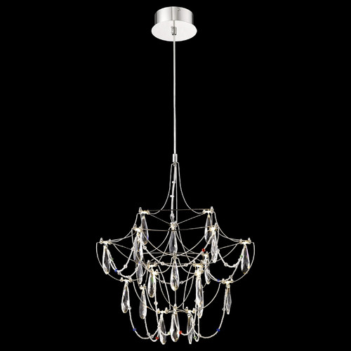 WE336.21.106 WERTMARK FELICIA светильник подвесной, LED, 21x1W, 3000K