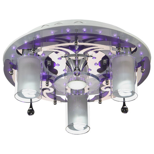 186-207-04 VELANTE Светильники с LED светильник потолочный, E27, 3x60W + LED, 1x5W