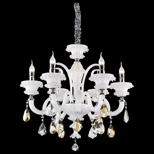 WE372.06.003 WERTMARK ISABEL светильник подвесной, E14, 6x40W