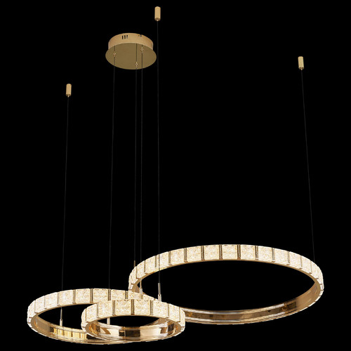 WE458.03.383 WERTMARK VERA светильник подвесной, LED, 3x50+70+120W, 3000/3500/4000K