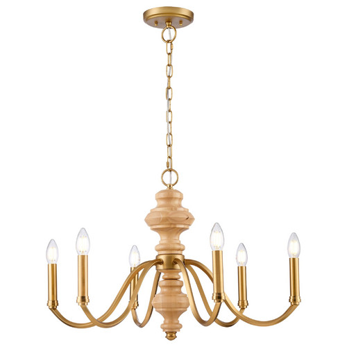 WE584.06.503 WERTMARK DONNA светильник подвесной, E14, 6x40W