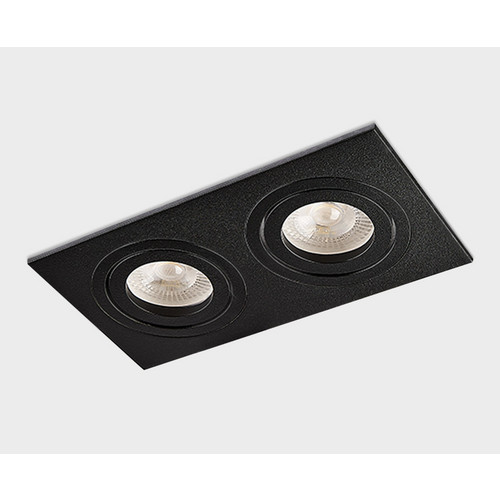 SAG203-4 black/black светильник встраиваемый поворотный