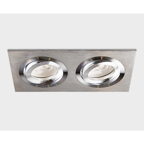 SAG203-4 silver/silver светильник встраиваемый поворотный