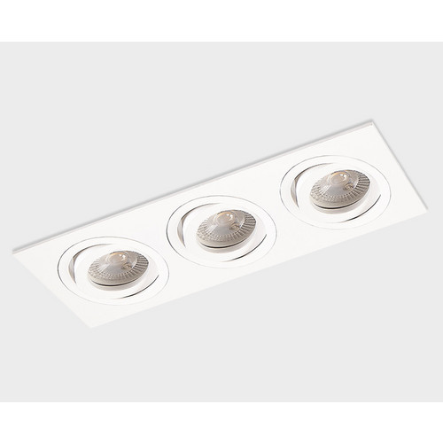 SAG303-4 white/white светильник встраиваемый поворотный