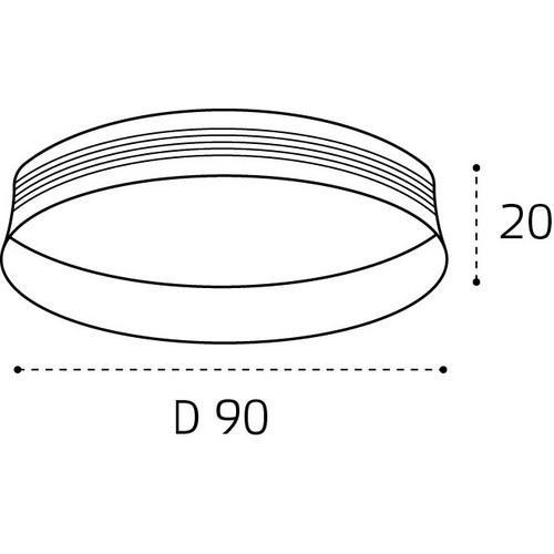 IT02-013 ring white кольцо для светильника